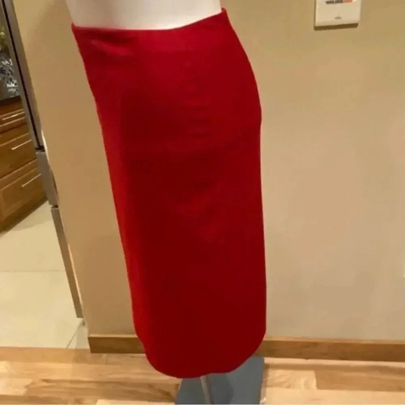 Ann Taylor 74%wool midi skirt - Picture 5 of 10